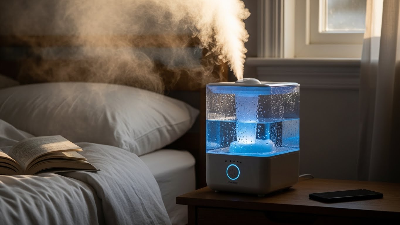 Top 5 Best Humidifiers for Bedrooms (Quiet + Easy to Clean)